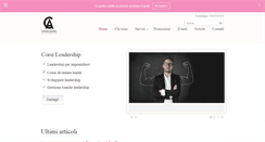 Desktop Screenshot of consulenzaaziendale.com