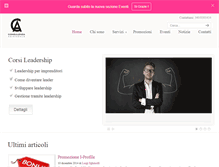 Tablet Screenshot of consulenzaaziendale.com